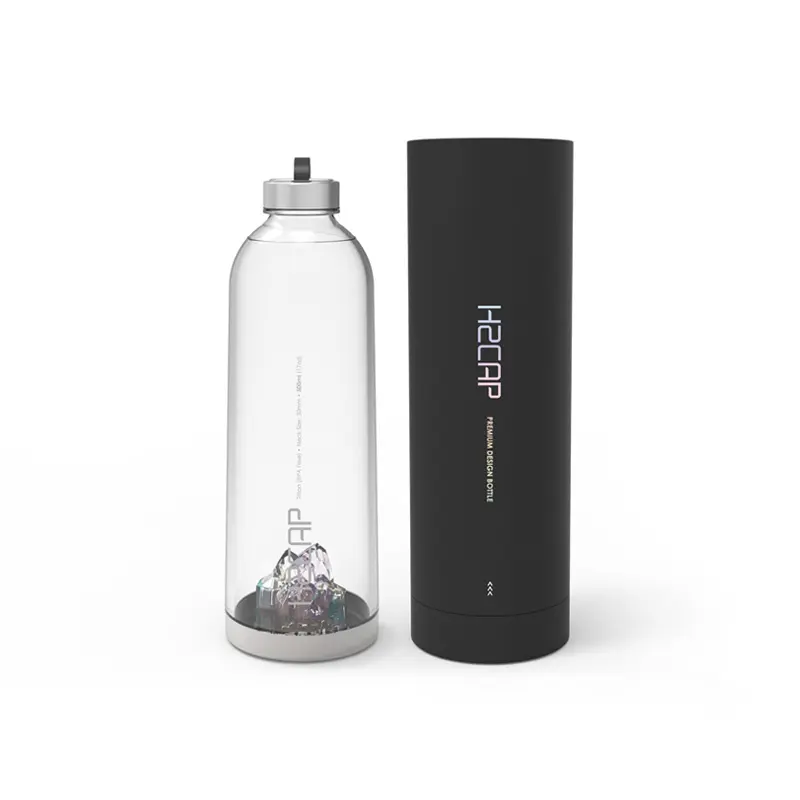 H2CAP Plus portable hydrogen water bottle