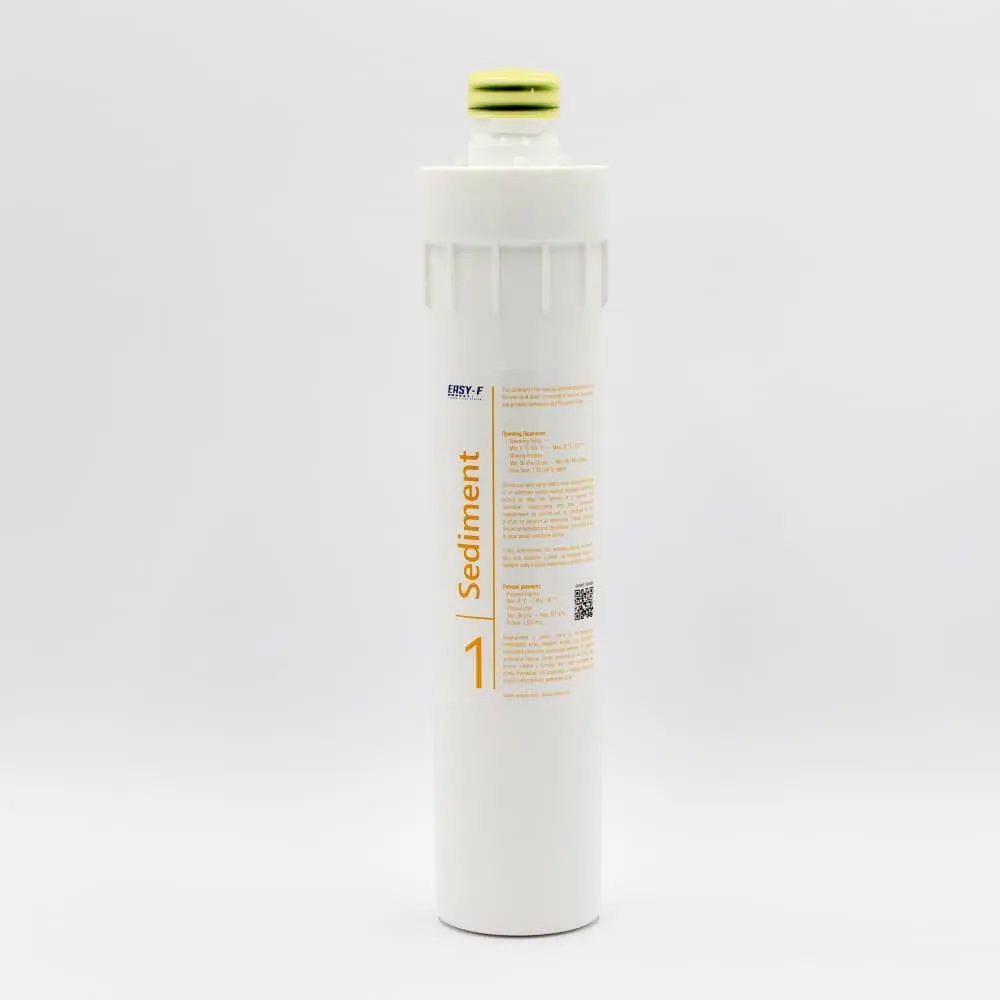 Stage 1 — sediment pre-filter cartridge